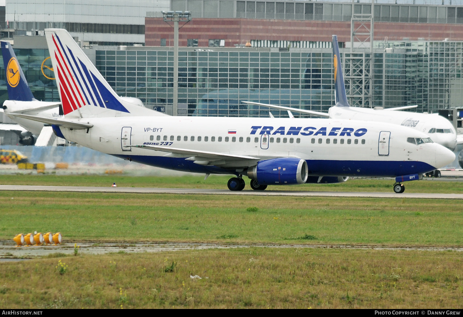 Aircraft Photo of VP-BYT | Boeing 737-524 | Transaero Airlines | AirHistory.net #164109