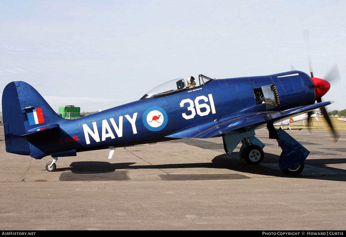 Aircraft Photo of G-CBEL | Hawker Fury FB11 | Australia - Navy | AirHistory.net #164114