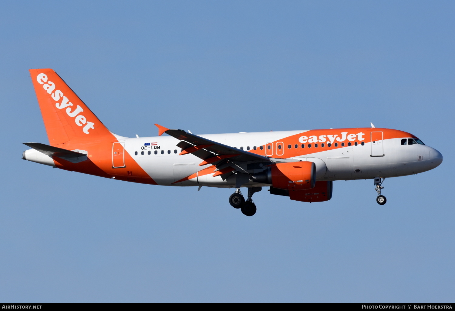 Aircraft Photo of OE-LQM | Airbus A319-111 | EasyJet | AirHistory.net #164120