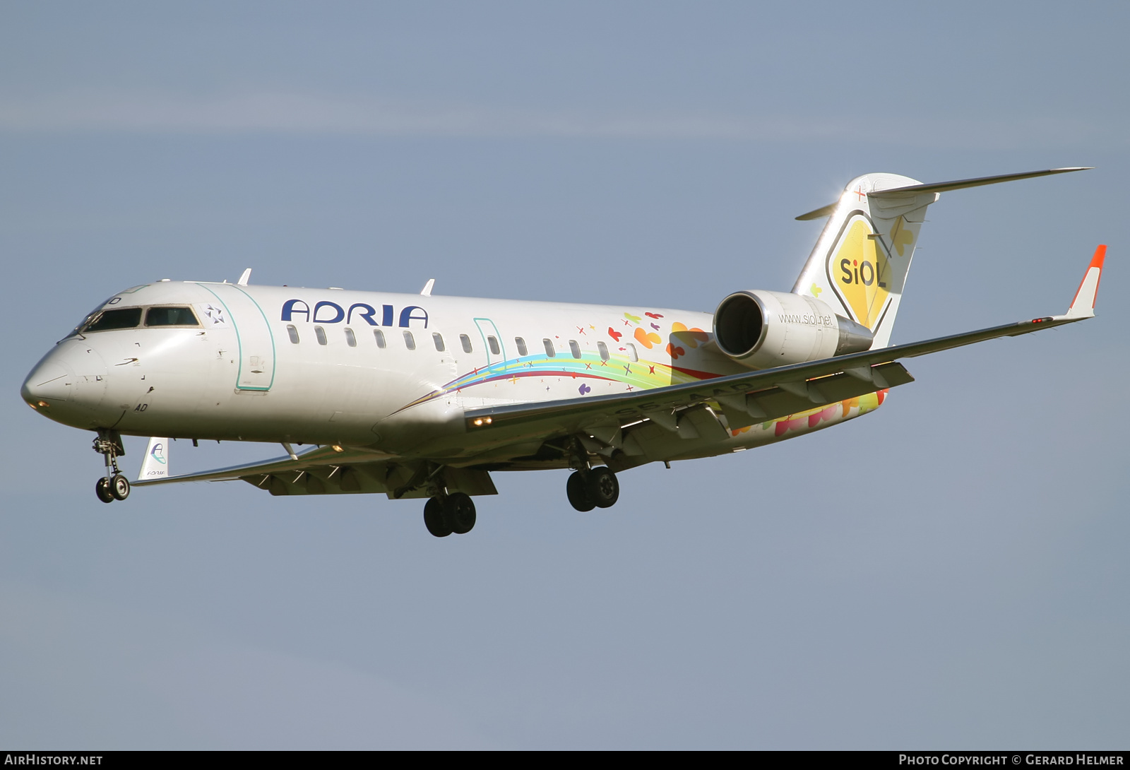 Aircraft Photo of S5-AAD | Bombardier CRJ-200LR (CL-600-2B19) | Adria Airways | AirHistory.net #164128