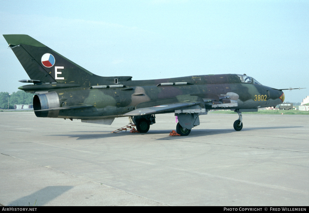 Aircraft Photo of 3802 | Sukhoi Su-22M4 | Czechoslovakia - Air Force | AirHistory.net #164161