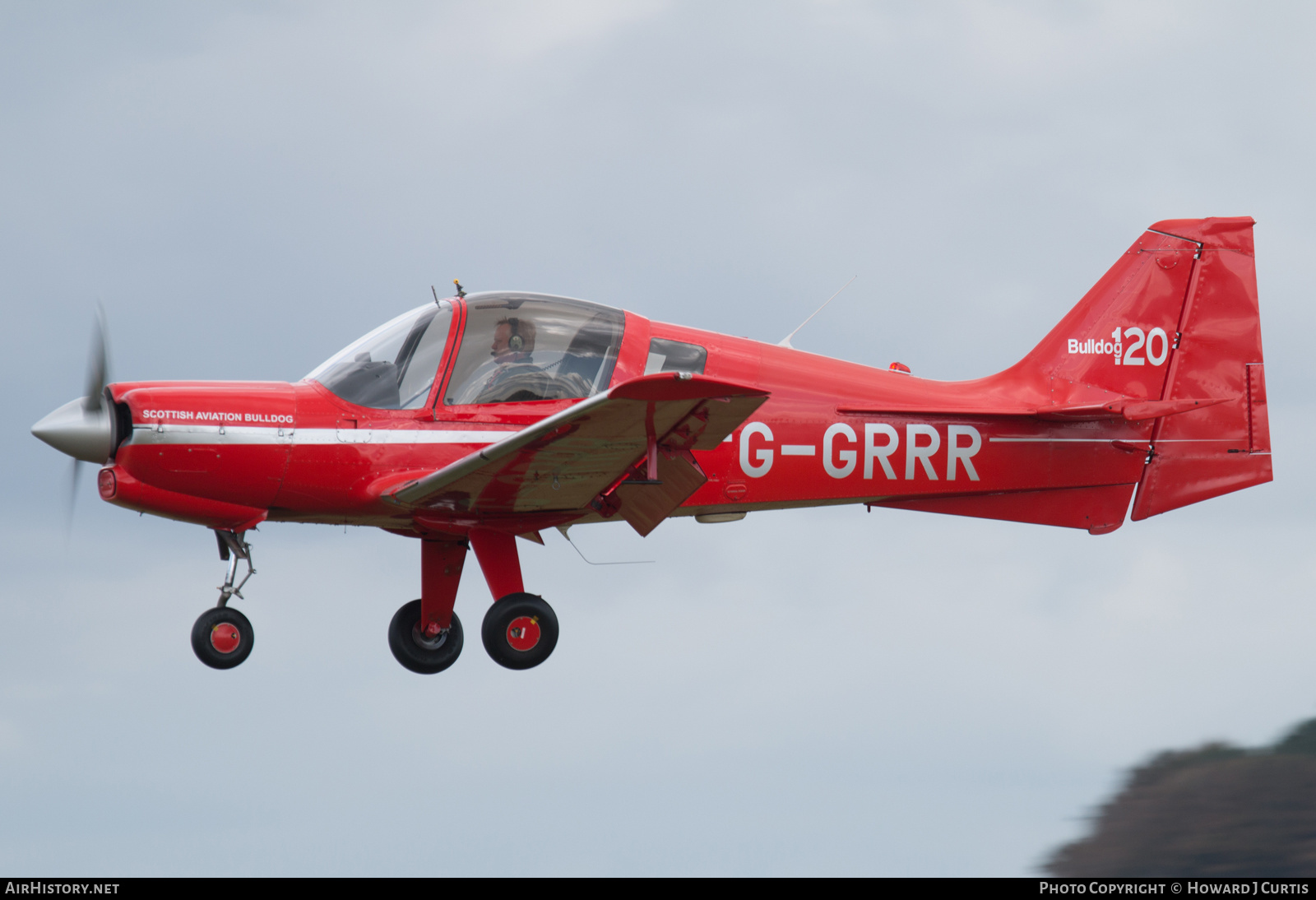 Aircraft Photo of G-GRRR | Scottish Aviation Bulldog 120/122 | AirHistory.net #164167