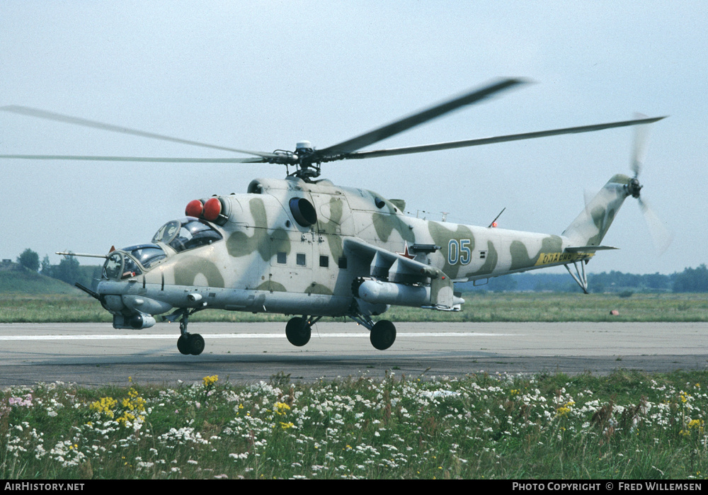 Aircraft Photo of 05 blue | Mil Mi-24V | Russia - Air Force | AirHistory.net #164177