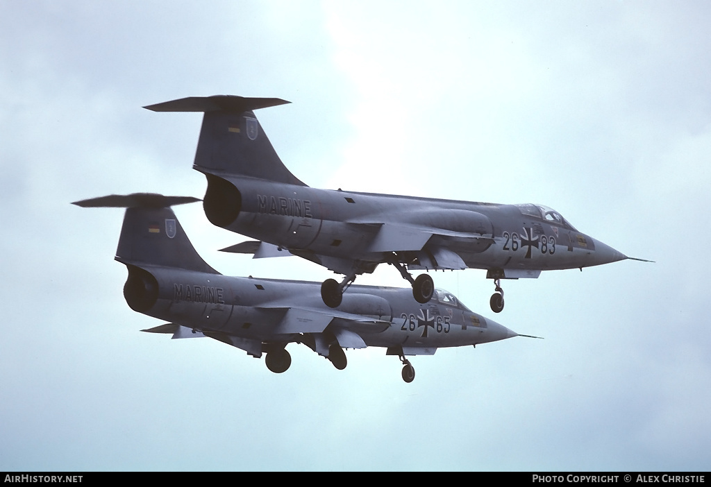 Aircraft Photo of 2683 | Lockheed F-104G Starfighter | Germany - Navy | AirHistory.net #164181