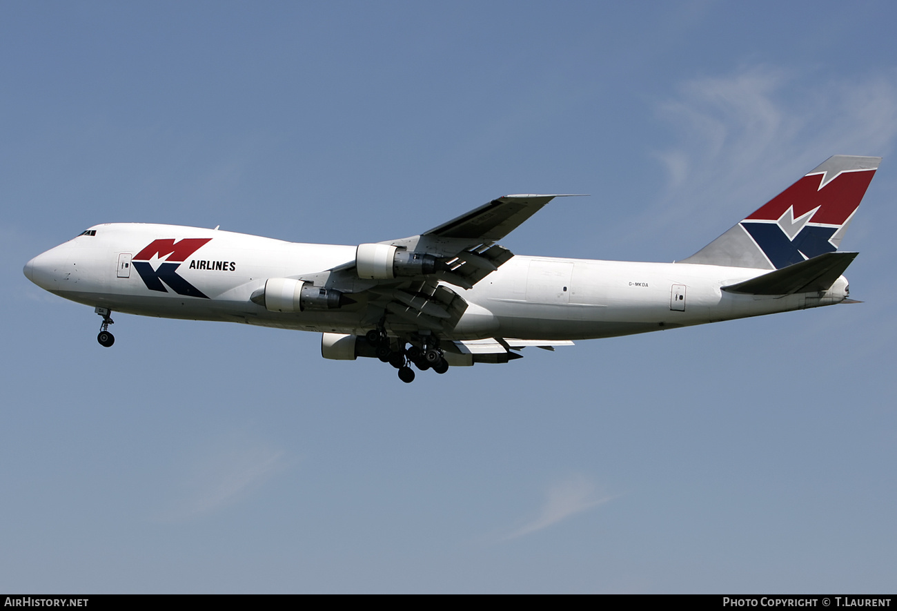 Aircraft Photo of G-MKDA | Boeing 747-2B5F/SCD | MK Airlines | AirHistory.net #164182