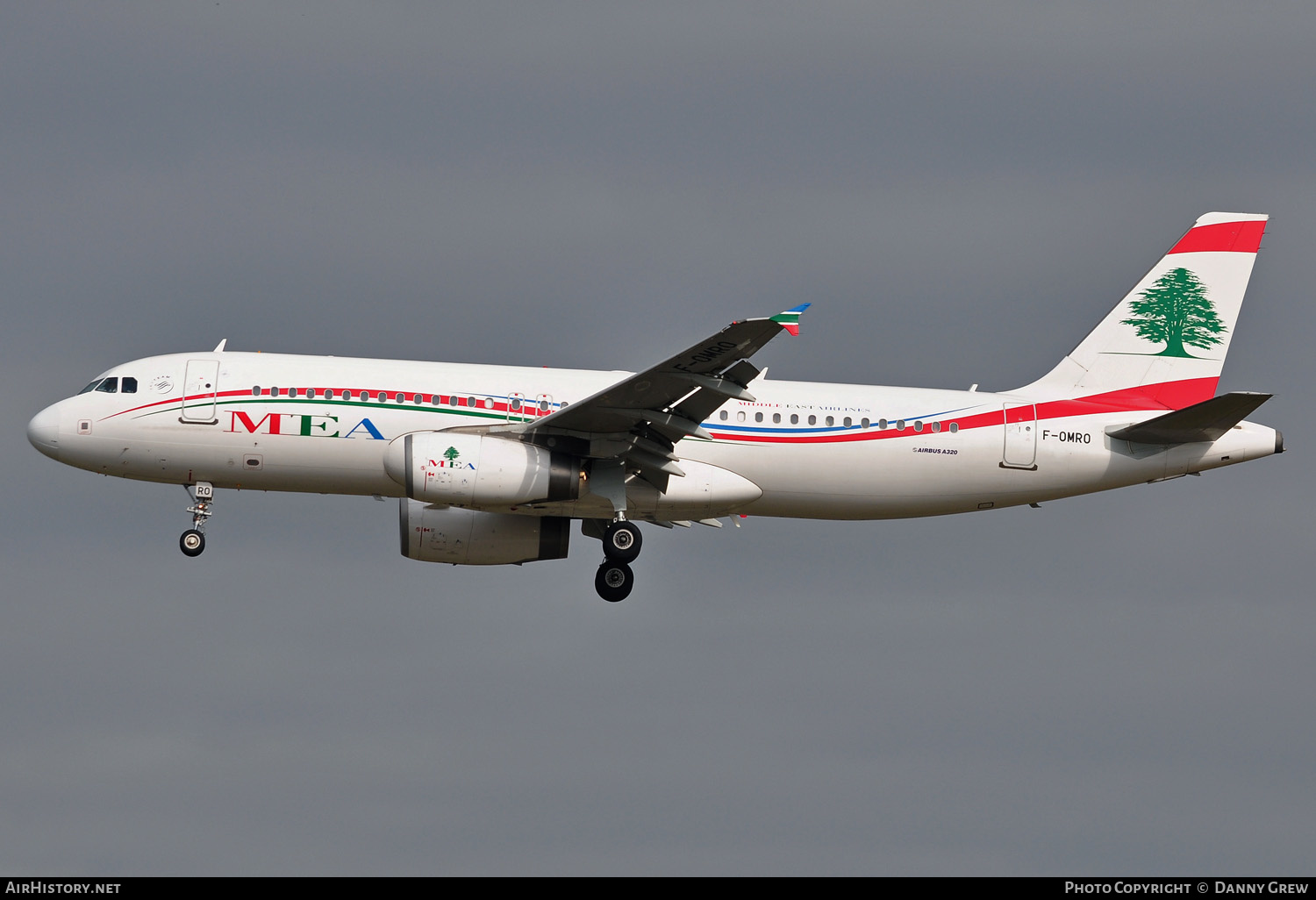 Aircraft Photo of F-OMRO | Airbus A320-232 | MEA - Middle East Airlines | AirHistory.net #164200
