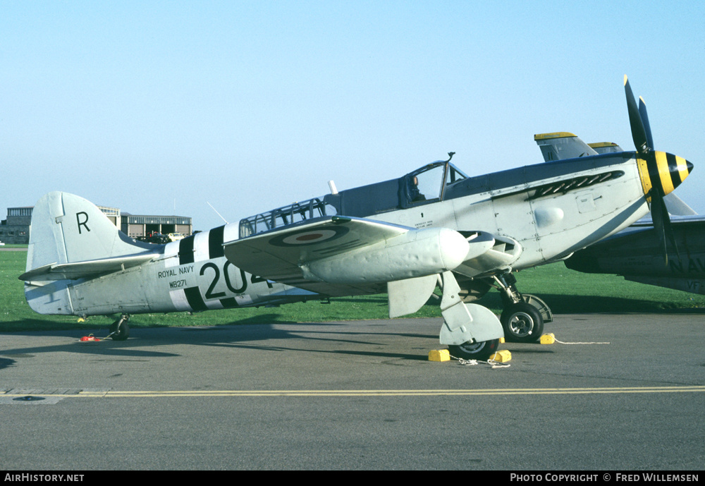 Aircraft Photo of WB271 | Fairey Firefly AS5 | UK - Navy | AirHistory.net #164202