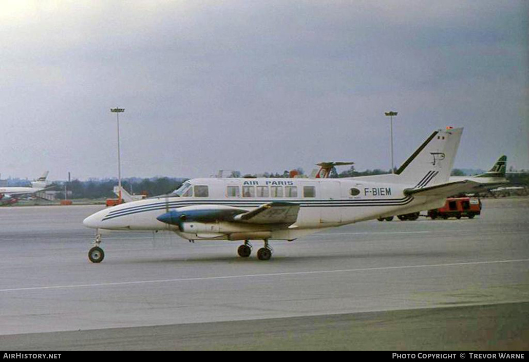 Aircraft Photo of F-BIEM | Beech 99 Airliner | Air Paris | AirHistory.net #164205