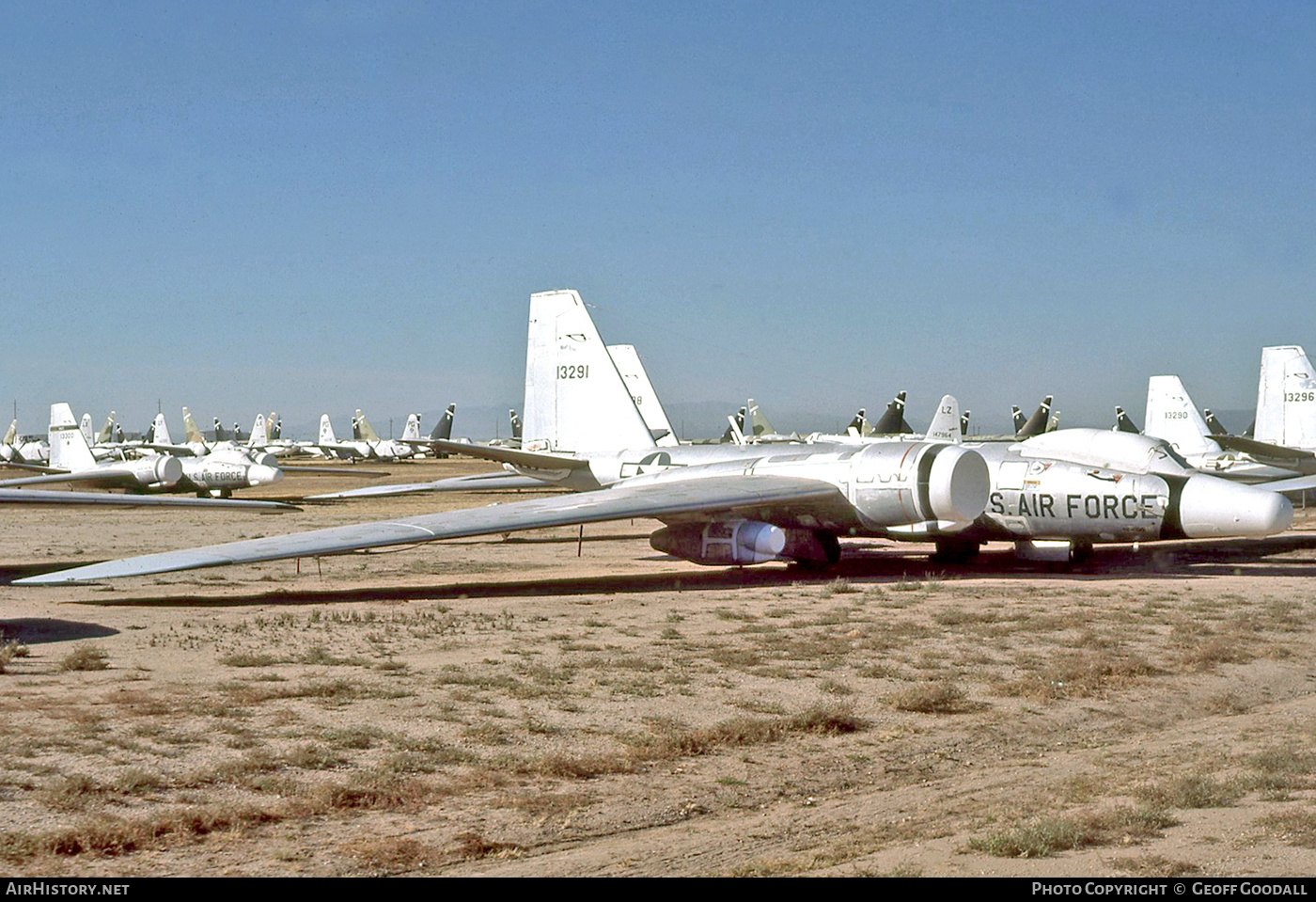 Aircraft Photo of 63-13291 / 13291 | Martin RB-57F Canberra | USA - Air Force | AirHistory.net #164254