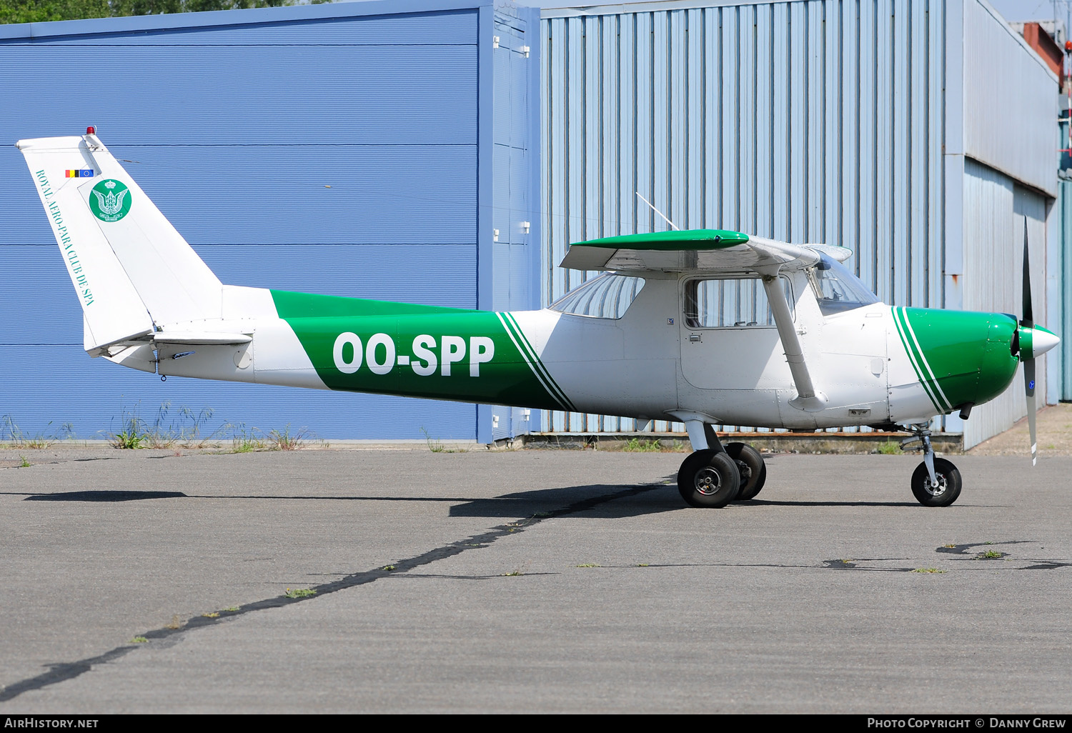 Aircraft Photo of OO-SPP | Cessna 152 | Royal Aero-Paraclub de Spa | AirHistory.net #164257