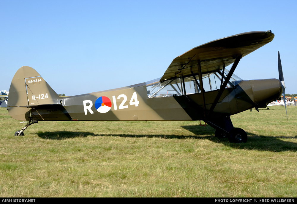 Aircraft Photo of PH-APA / R-124 | Piper L-21B Super Cub | Netherlands - Air Force | AirHistory.net #164267
