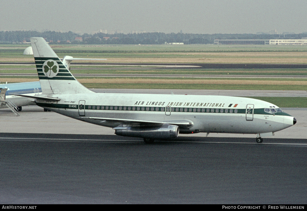 Aircraft Photo of EI-ASG | Boeing 737-248 | Aer Lingus - Irish International Airlines | AirHistory.net #164276
