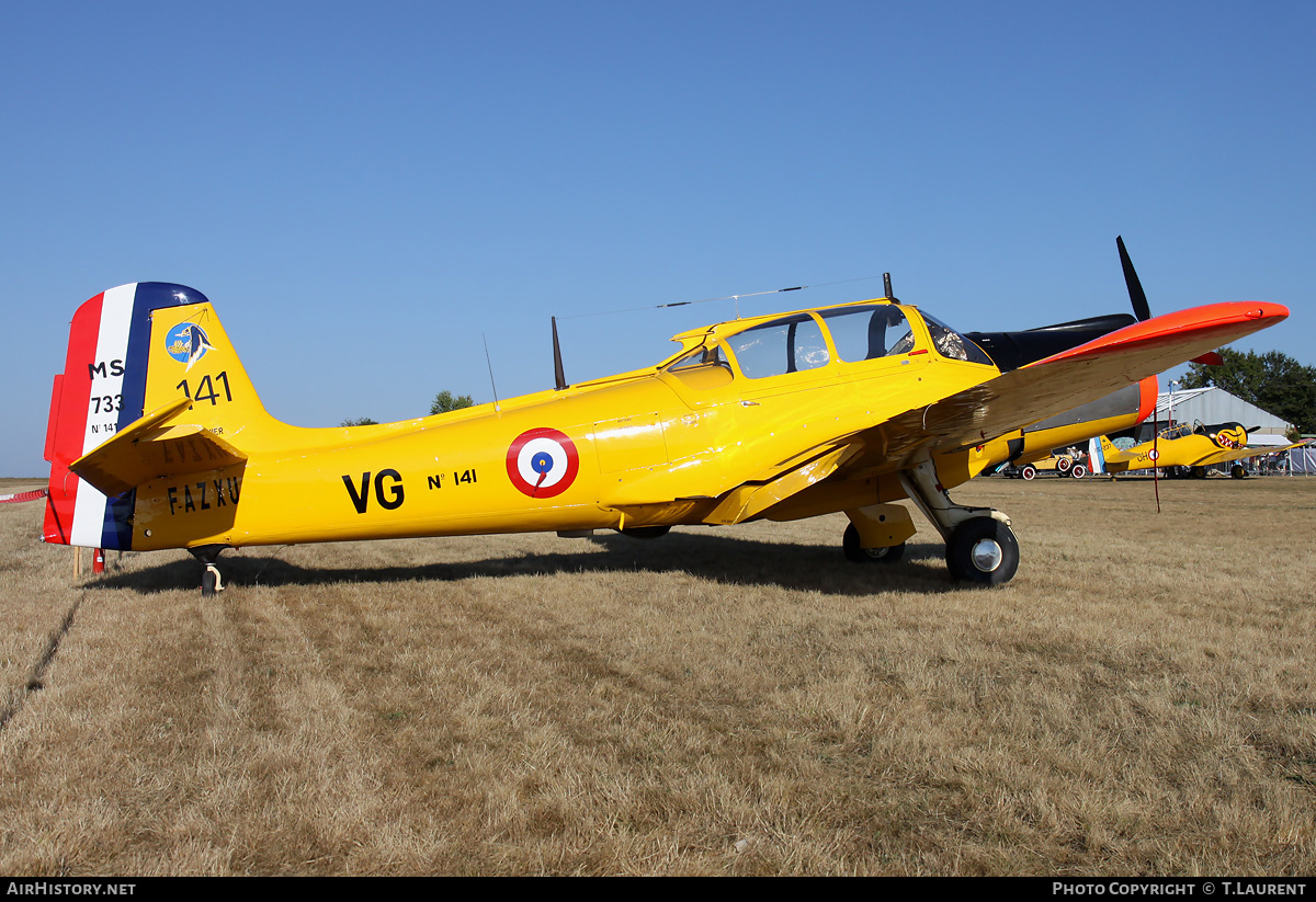 Aircraft Photo of F-AZXU / 141 | Morane-Saulnier MS-733 Alcyon | France - Air Force | AirHistory.net #164311