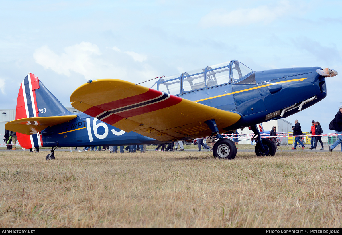 Aircraft Photo of F-AYPT / 163 | Fairchild PT-26A Cornell (M-62A-3) | Norway - Air Force | AirHistory.net #164319