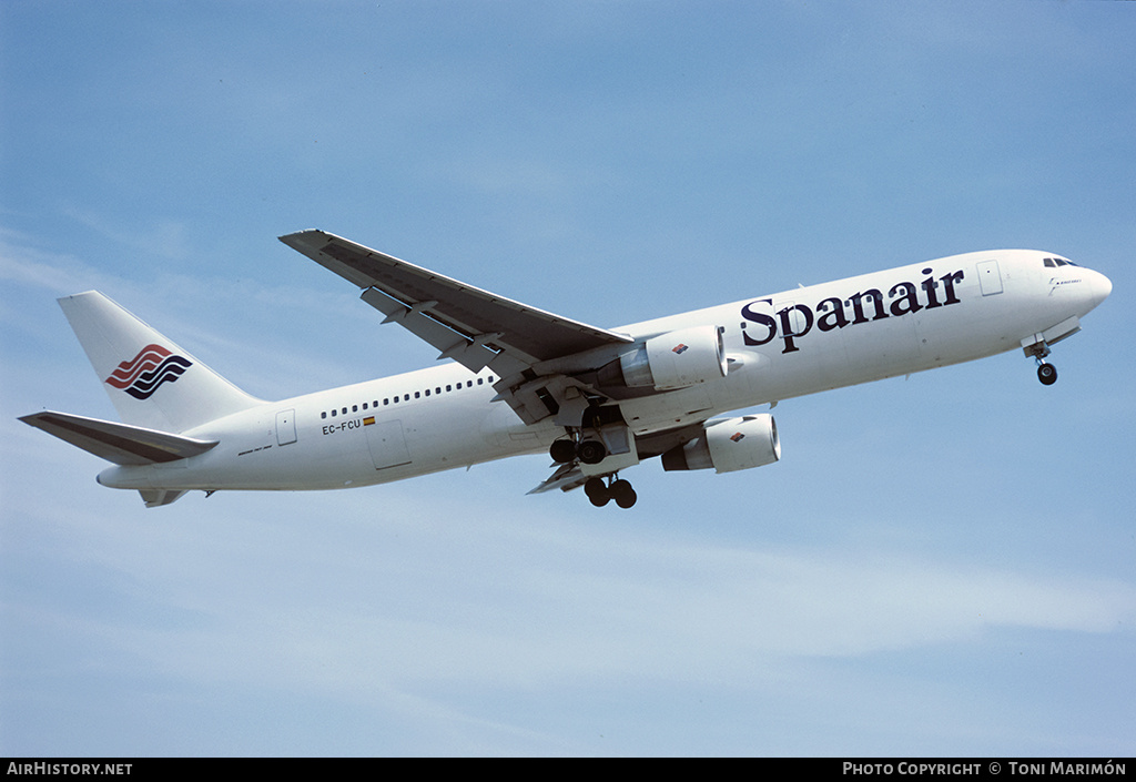 Aircraft Photo of EC-FCU | Boeing 767-3Y0/ER | Spanair | AirHistory.net #164335