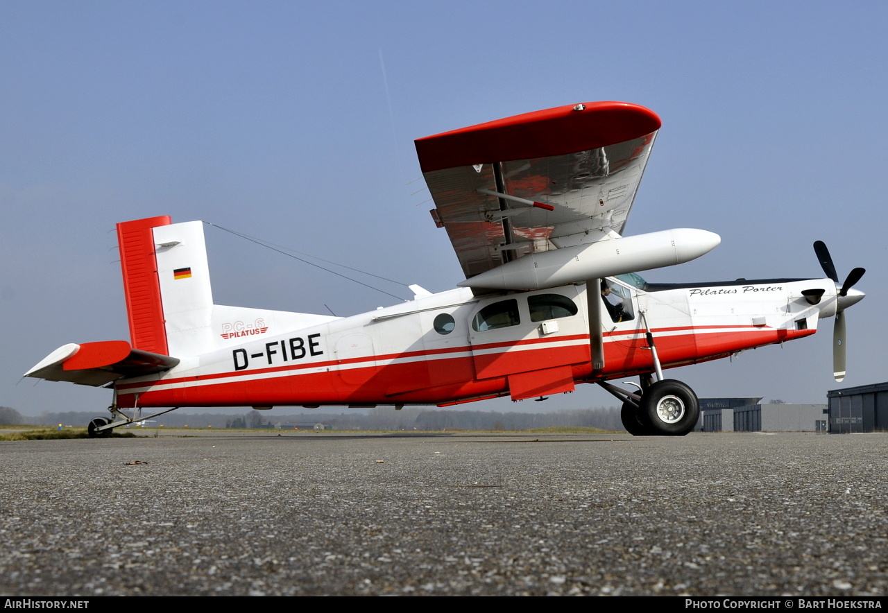 Aircraft Photo of D-FIBE | Pilatus PC-6/B2-H4 Turbo Porter | AirHistory.net #164359