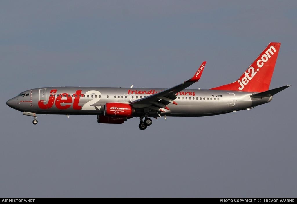 Aircraft Photo of G-JZHR | Boeing 737-800 | Jet2 | AirHistory.net #164369
