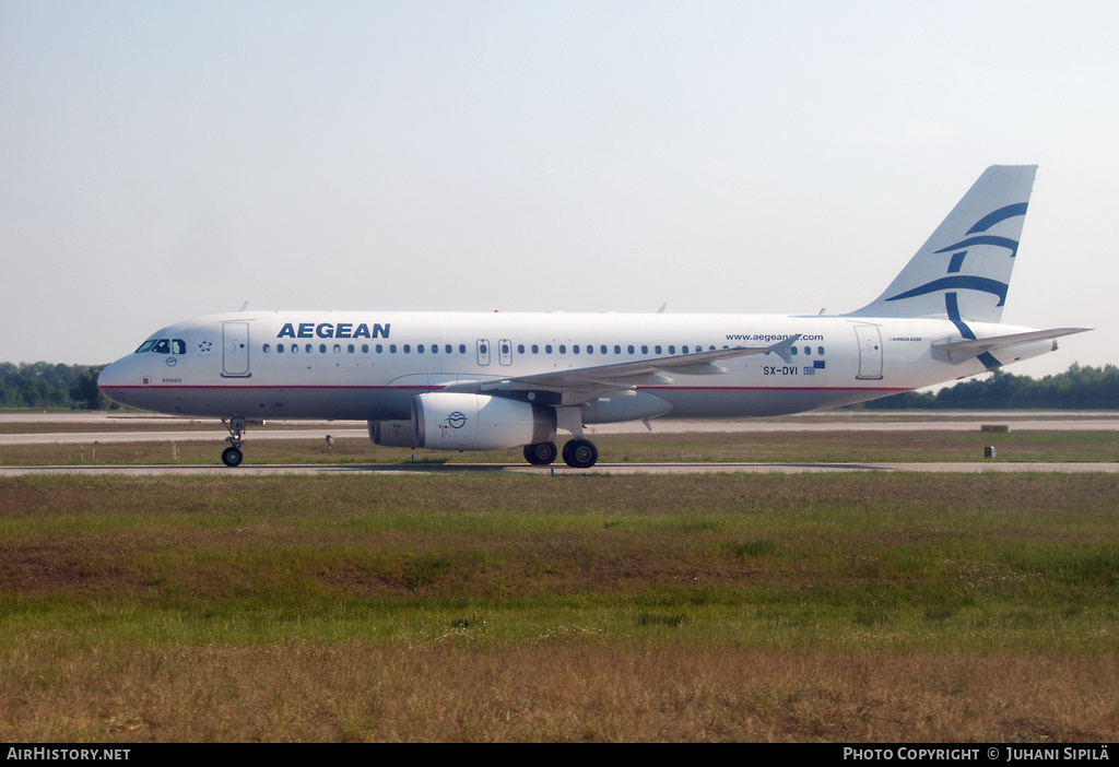 Aircraft Photo of SX-DVI | Airbus A320-232 | Aegean Airlines | AirHistory.net #164373