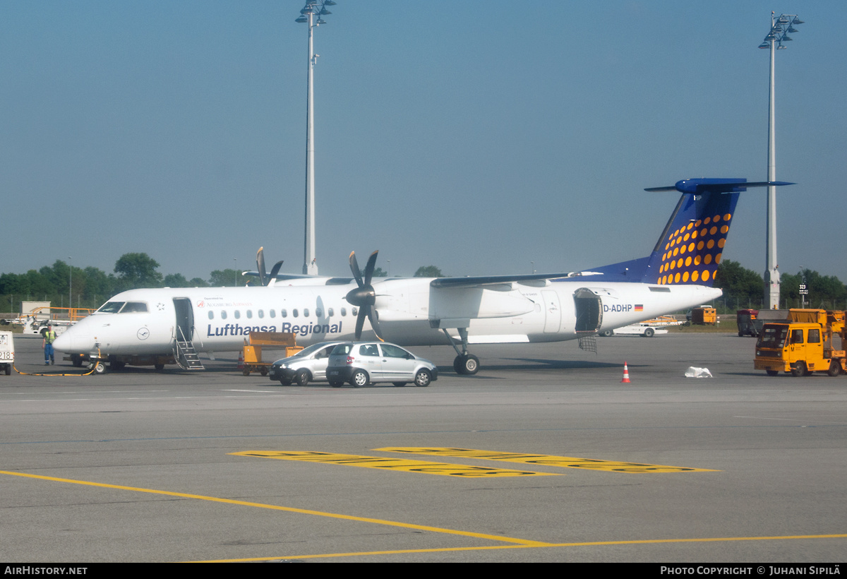 Aircraft Photo of D-ADHP | Bombardier DHC-8-402 Dash 8 | Lufthansa Regional | AirHistory.net #164376