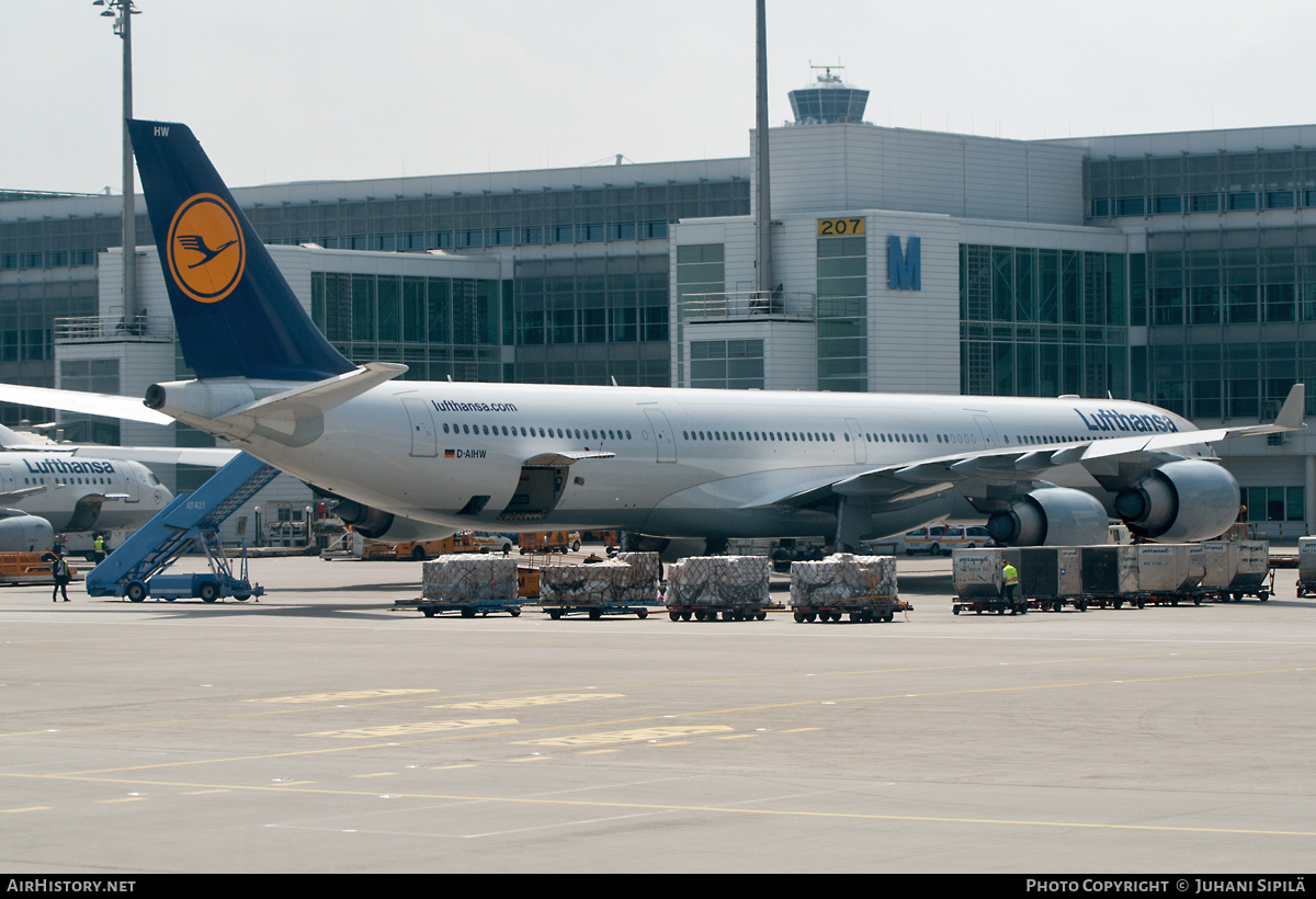 Aircraft Photo of D-AIHW | Airbus A340-642 | Lufthansa | AirHistory.net #164378