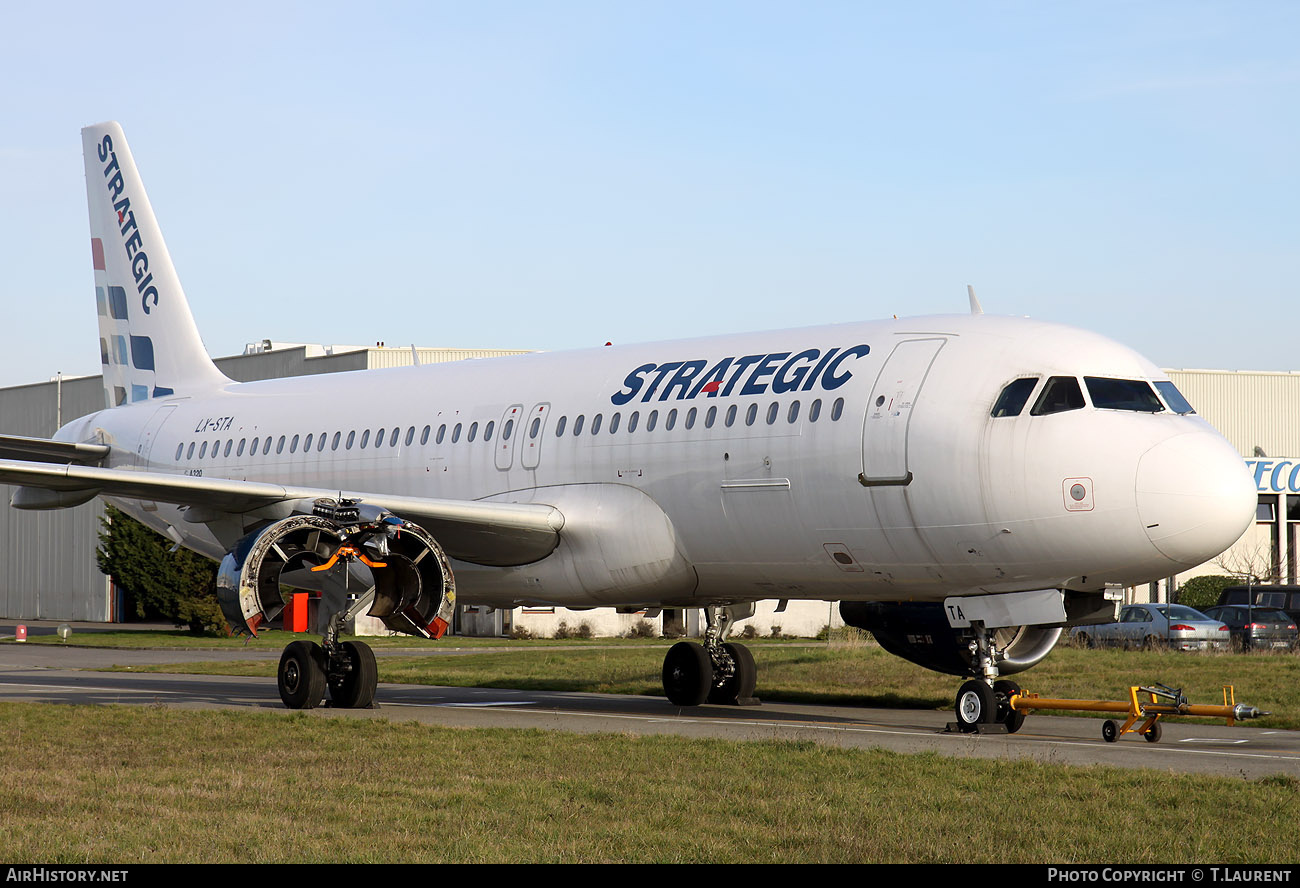 Aircraft Photo of LX-STA | Airbus A320-212 | Strategic Airlines | AirHistory.net #164388