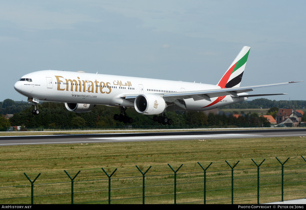 Aircraft Photo of A6-EQI | Boeing 777-300/ER | Emirates | AirHistory.net #164403