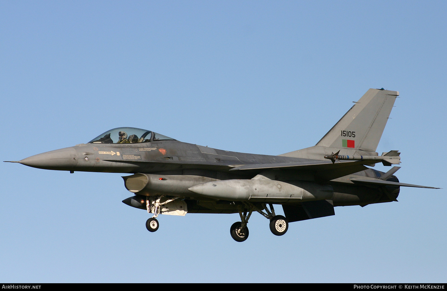 Aircraft Photo of 15105 | Lockheed F-16AM Fighting Falcon | Portugal - Air Force | AirHistory.net #164416