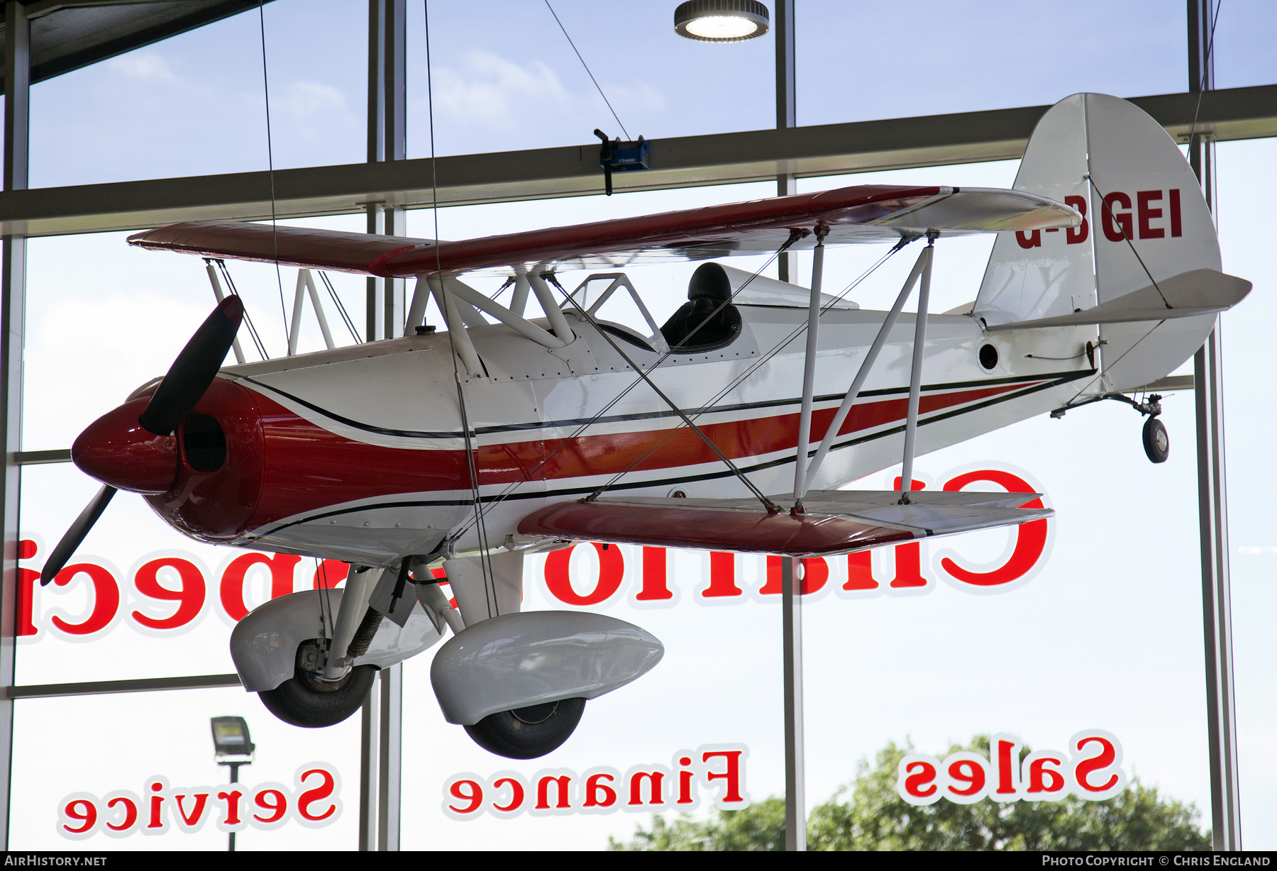 Aircraft Photo of G-BGEI | Oldfield Baby Great Lakes | AirHistory.net #164449