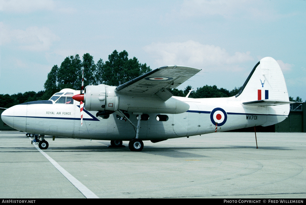 Aircraft Photo of WV701 | Percival P.66 Pembroke C.1 | UK - Air Force | AirHistory.net #164465