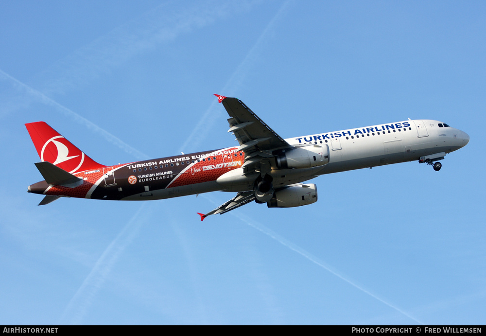 Aircraft Photo of TC-JRO | Airbus A321-231 | Turkish Airlines | AirHistory.net #164469