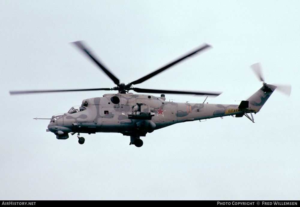 Aircraft Photo of 11 yellow | Mil Mi-24P | Russia - Air Force | AirHistory.net #164471