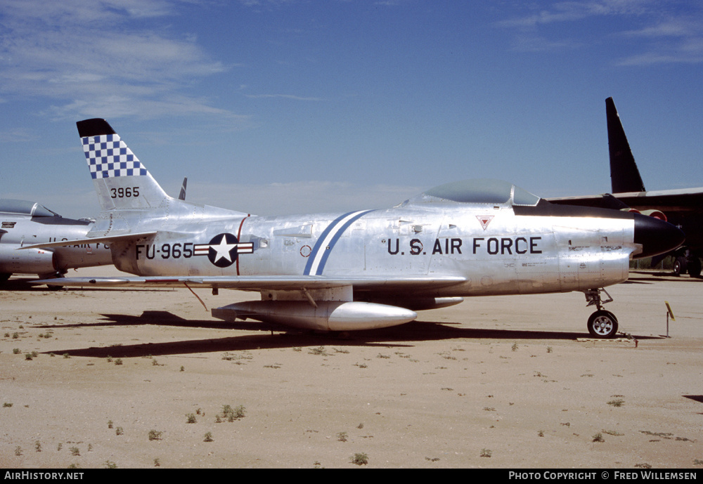Aircraft Photo of 53-965 / 3965 | North American F-86L Sabre | USA - Air Force | AirHistory.net #164472