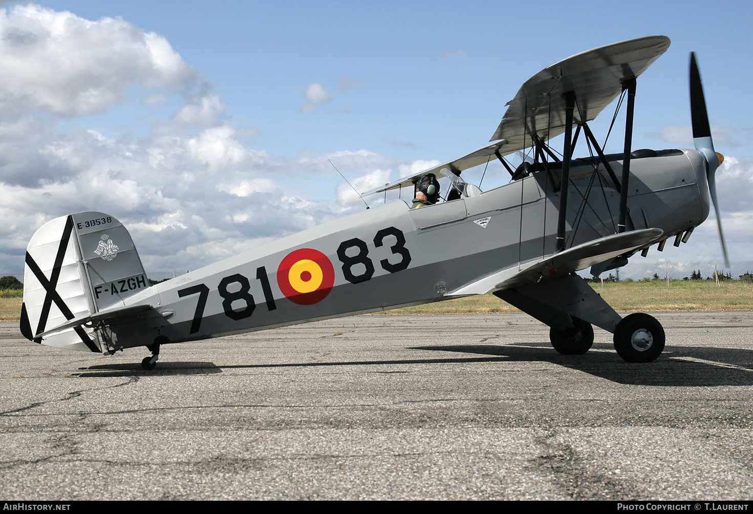 Aircraft Photo of F-AZGH | CASA 1.131E Jungmann | Spain - Air Force | AirHistory.net #164474