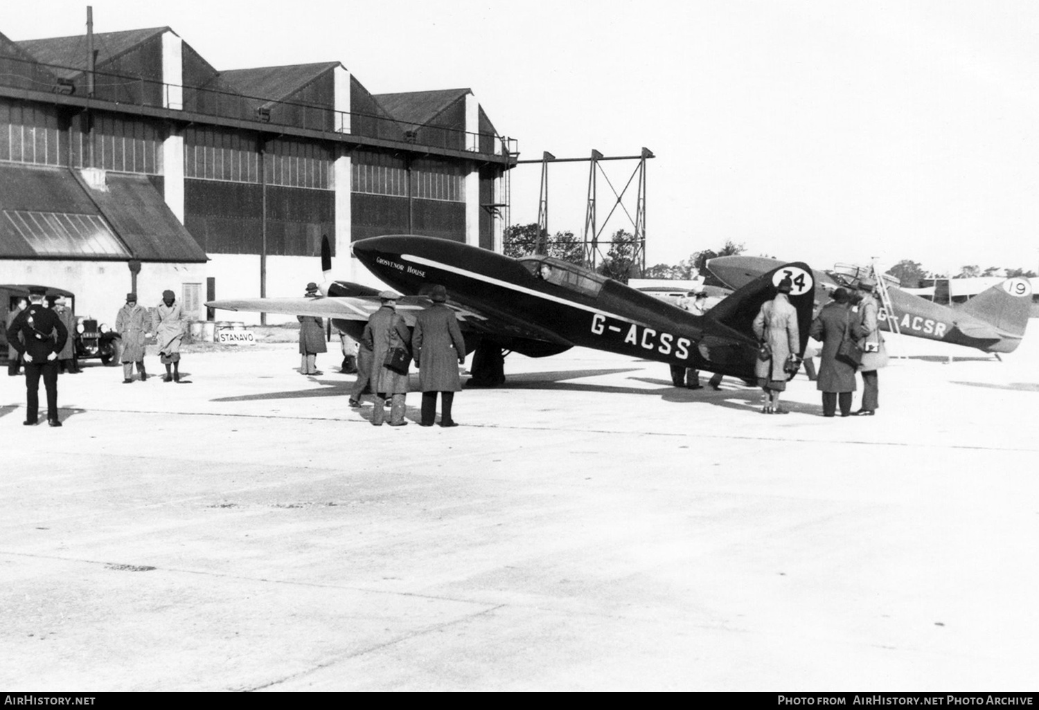 Aircraft Photo of G-ACSS | De Havilland D.H. 88 Comet | AirHistory.net #164476