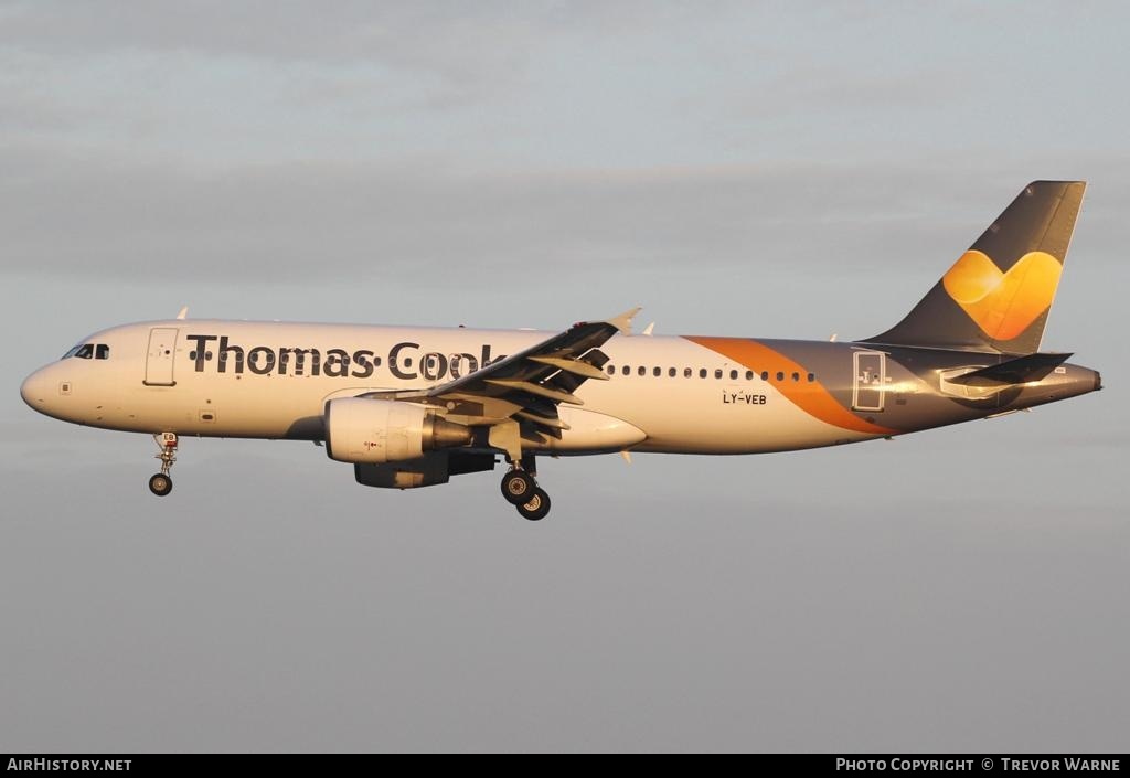 Aircraft Photo of LY-VEB | Airbus A320-214 | Thomas Cook Airlines | AirHistory.net #164479