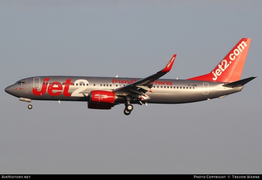 Aircraft Photo of G-JZBL | Boeing 737-800 | Jet2 | AirHistory.net #164486