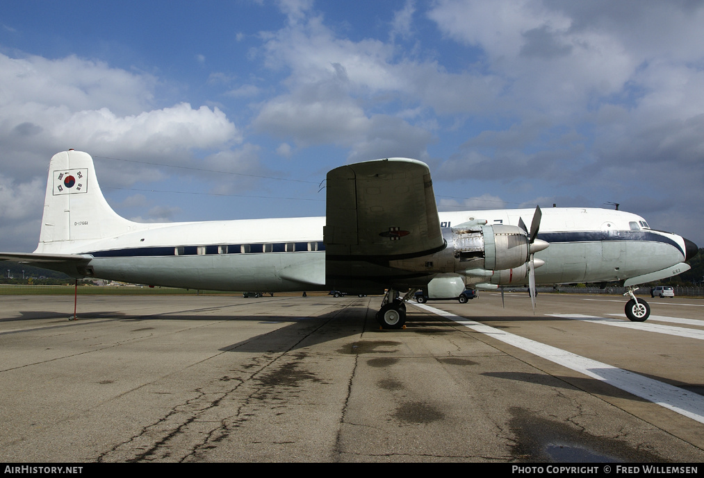 Aircraft Photo of 17661 | Douglas C-118A Liftmaster (DC-6A) | South Korea - Air Force | AirHistory.net #164513