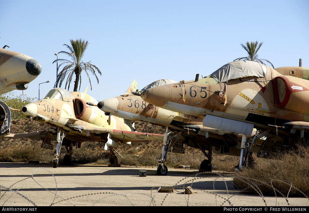 Aircraft Photo of 365 | McDonnell Douglas A-4N Skyhawk II (Aa-it) | Israel - Air Force | AirHistory.net #164514