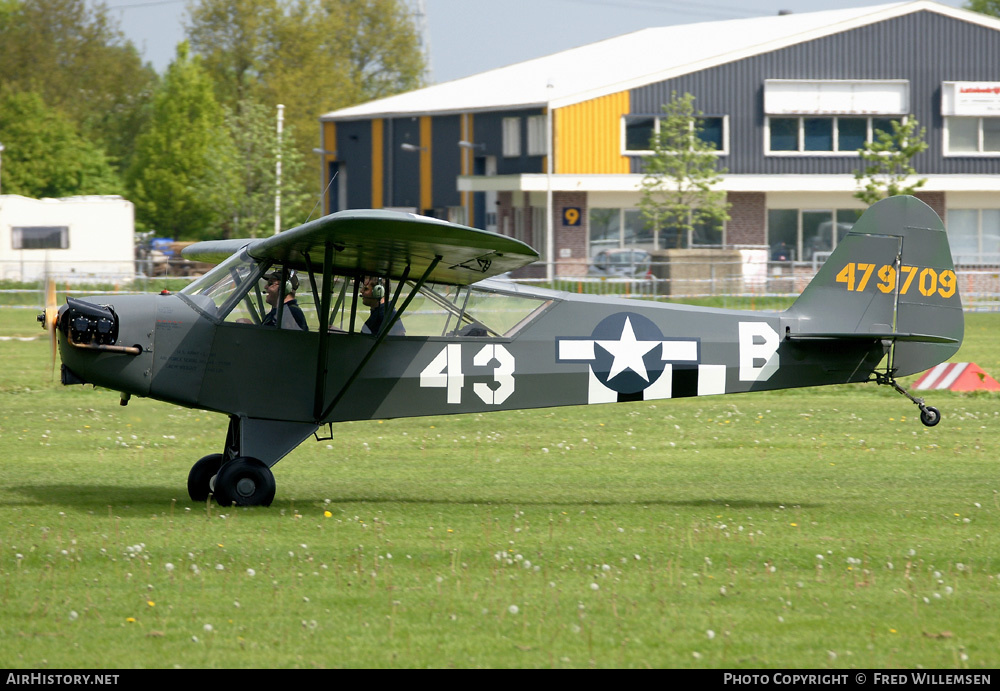 Aircraft Photo of N29EG / 479709 | Piper J-3C-65 Cub | USA - Army | AirHistory.net #164518