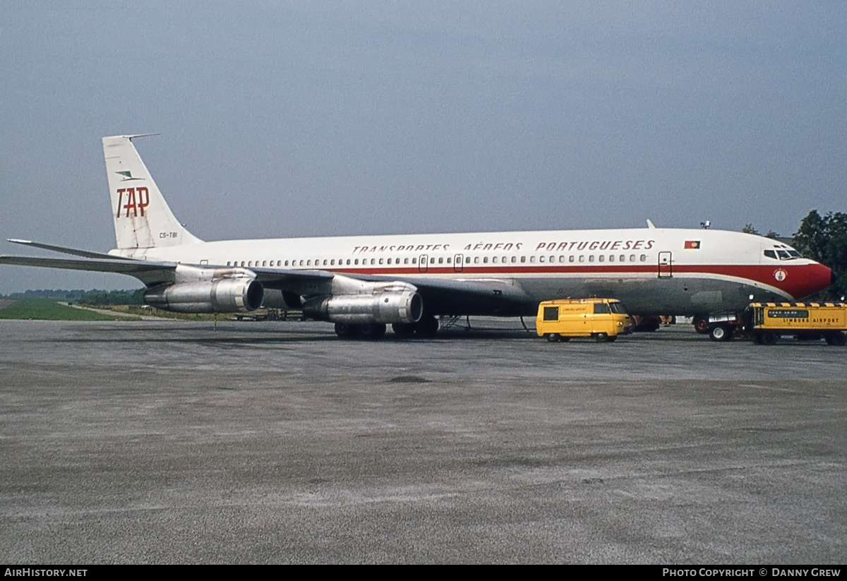 Aircraft Photo of CS-TBI | Boeing 707-399C | TAP - Transportes Aéreos Portugueses | AirHistory.net #164547