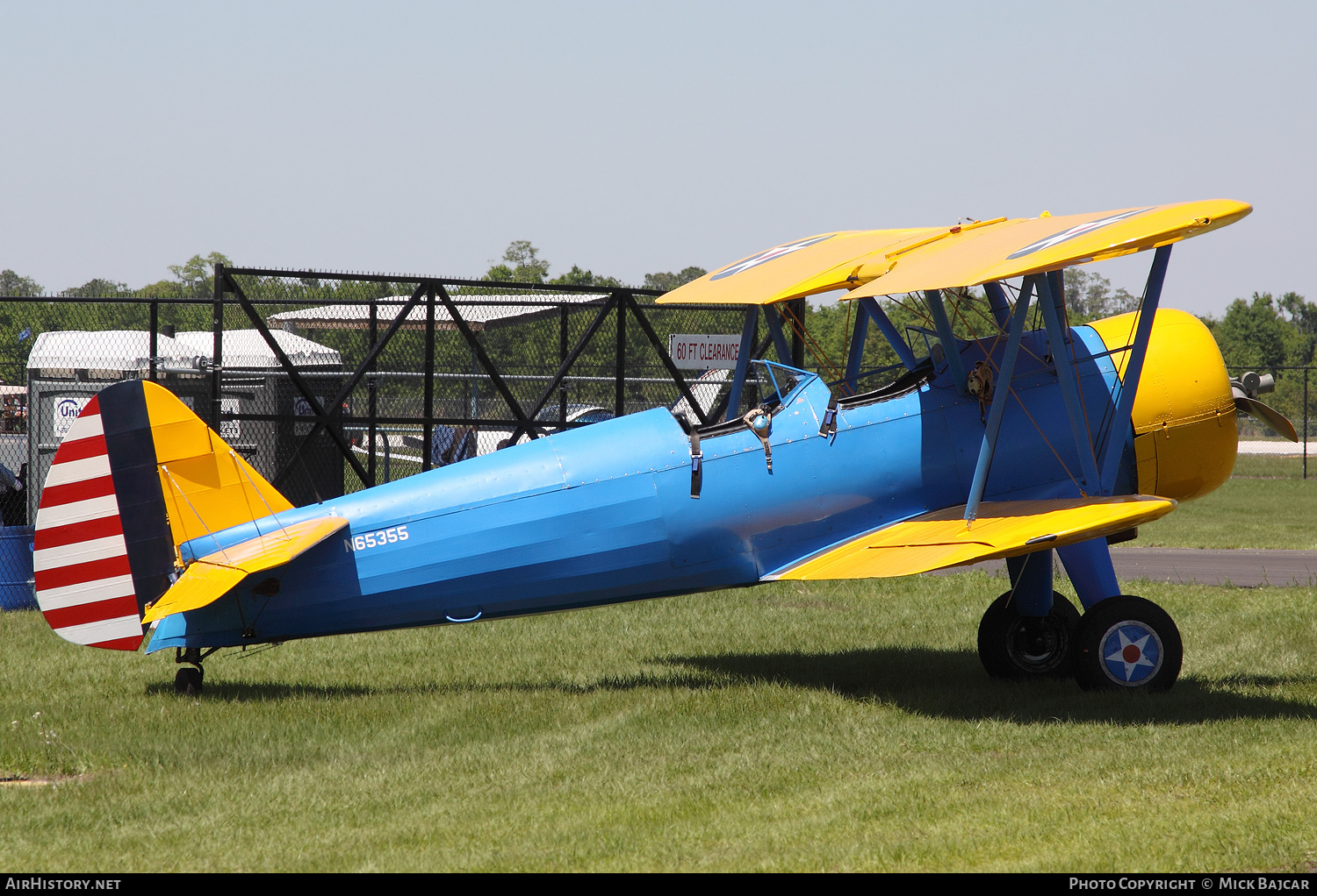 Aircraft Photo of N65355 | Boeing N2S-3 Kaydet (B75N1) | USA - Air Force | AirHistory.net #164552