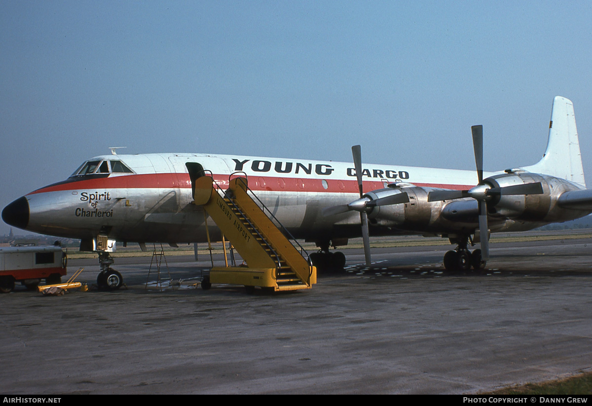 Aircraft Photo of OO-ELJ | Canadair CL-44D4-2 | Young Cargo | AirHistory.net #164561
