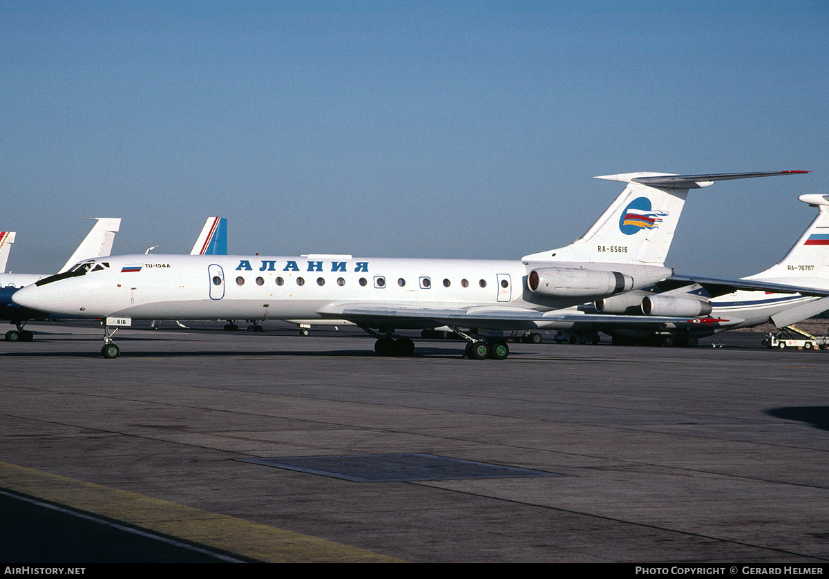 Aircraft Photo of RA-65616 | Tupolev Tu-134A | Alania Airlines | AirHistory.net #164563