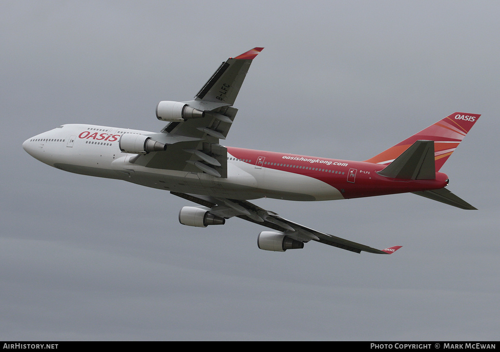 Aircraft Photo of B-LFC | Boeing 747-481 | Oasis Hong Kong Airlines | AirHistory.net #164573
