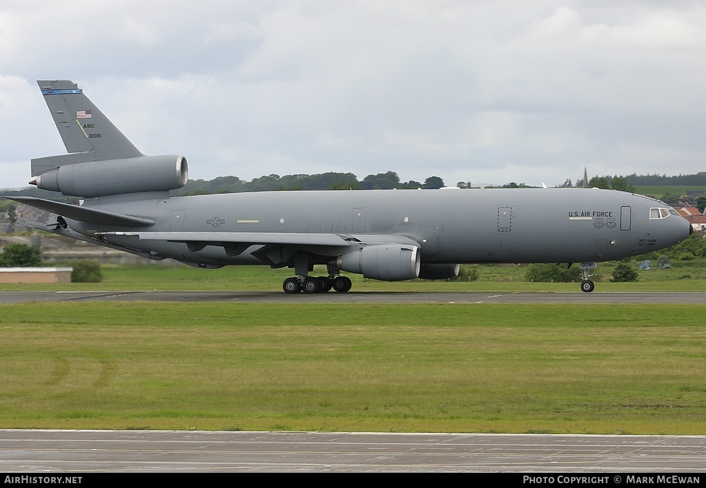 Aircraft Photo of 83-0081 / 30081 | McDonnell Douglas KC-10A Extender (DC-10-30CF) | USA - Air Force | AirHistory.net #164578