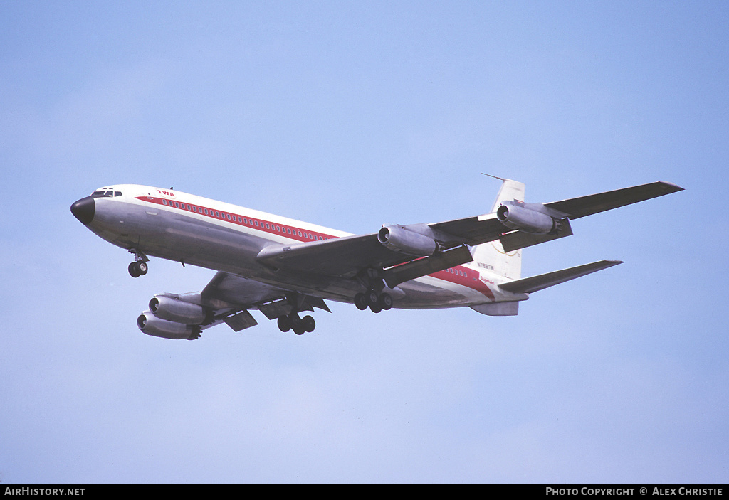 Aircraft Photo of N769TW | Boeing 707-331 | Trans World Airlines - TWA | AirHistory.net #164580
