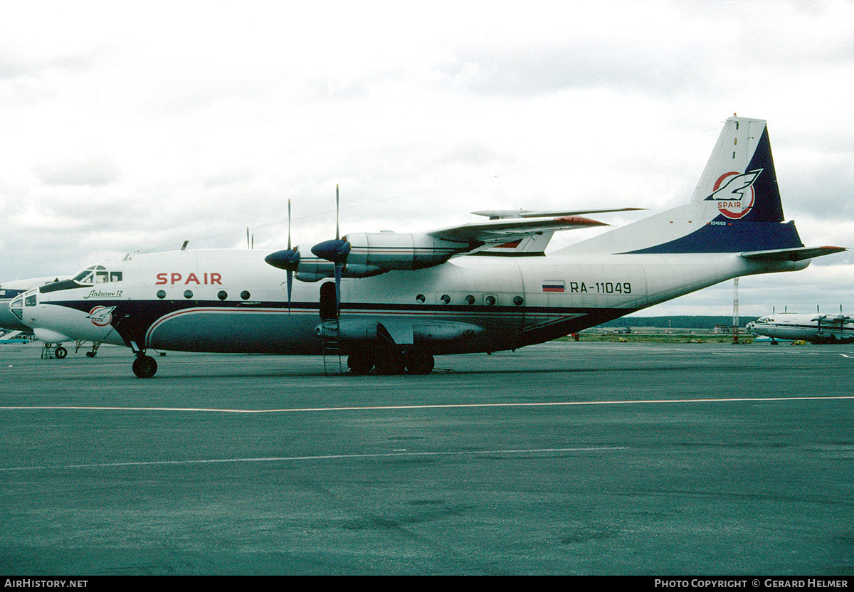 Aircraft Photo of RA-11049 | Antonov An-12TB | SPAIR Air Transport Corporation | AirHistory.net #164590