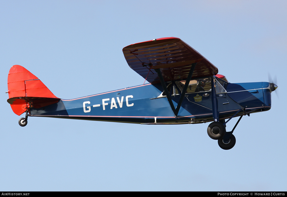 Aircraft Photo of G-FAVC | De Havilland D.H. 80A Puss Moth | AirHistory.net #164602
