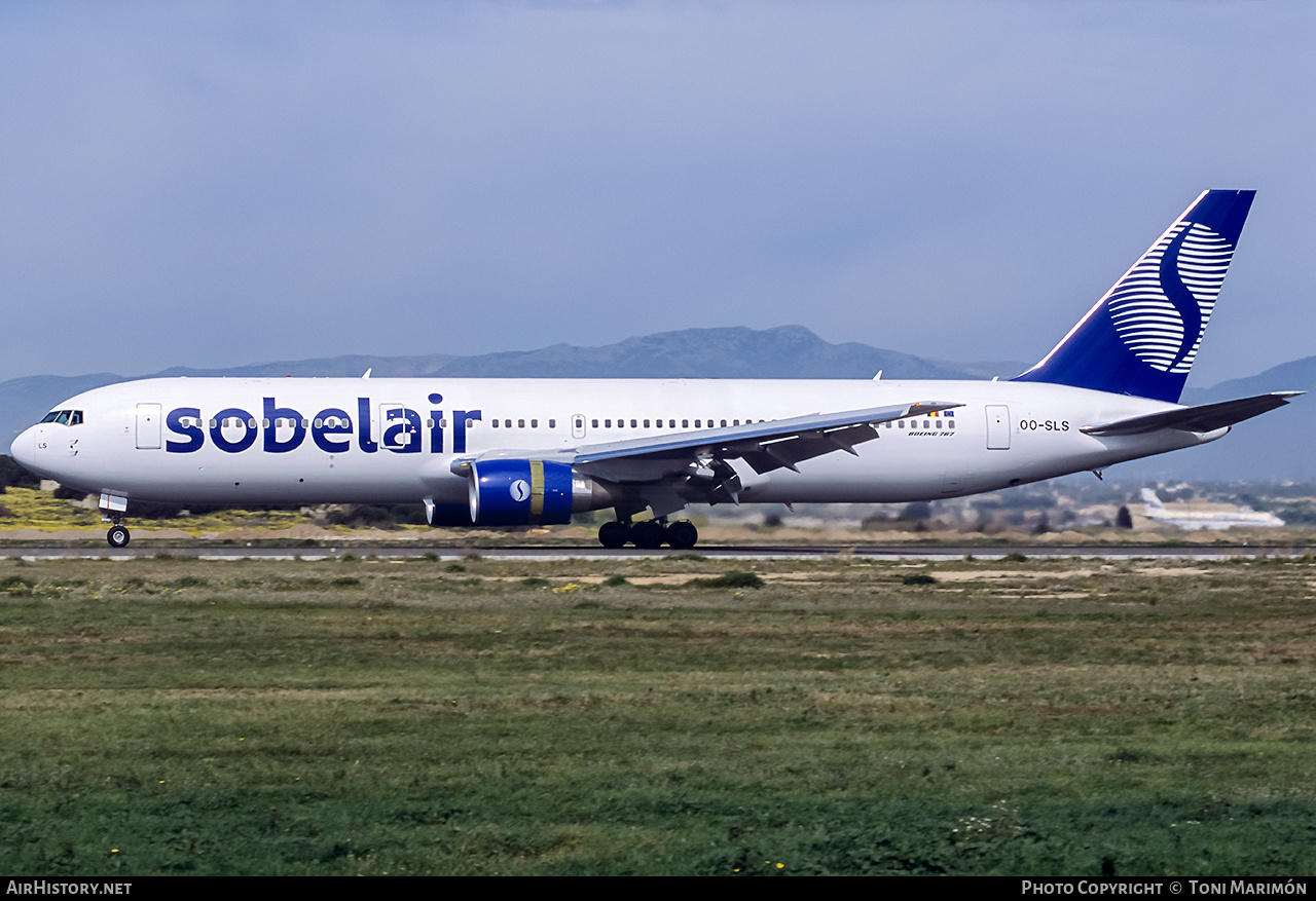 Aircraft Photo of OO-SLS | Boeing 767-3BG/ER | Sobelair | AirHistory.net #164603