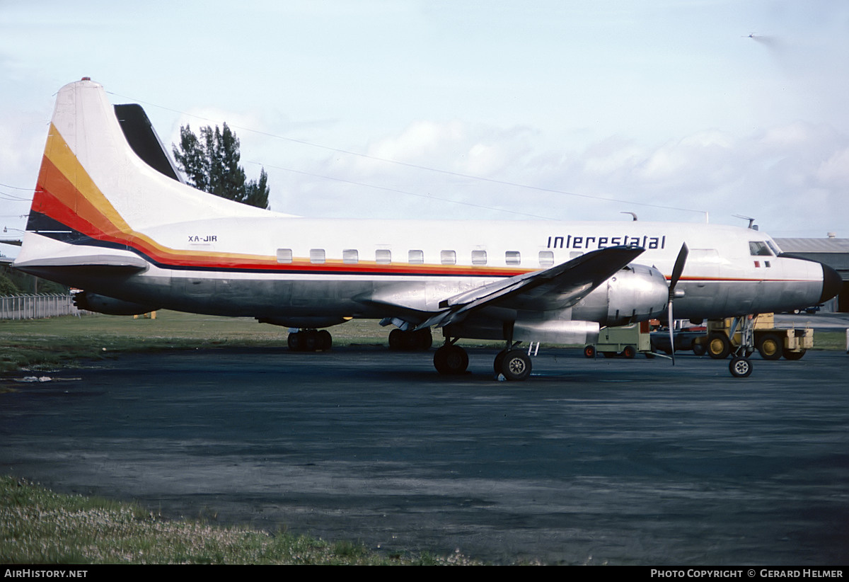 Aircraft Photo of XA-JIR | Convair 440-80 Metropolitan | Interestatal de Aviación | AirHistory.net #164605